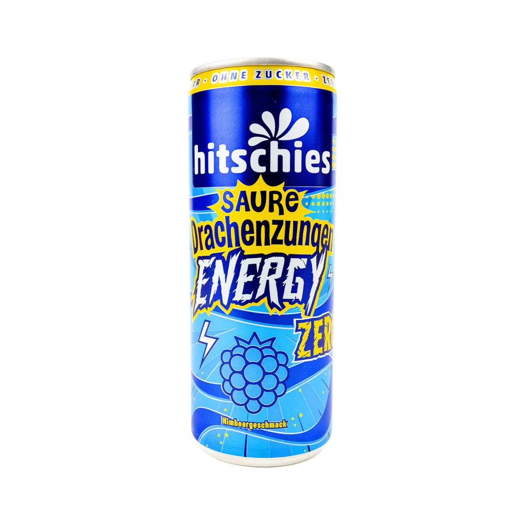 Saure Drachenzungen Energy Zero Blau 250 ml