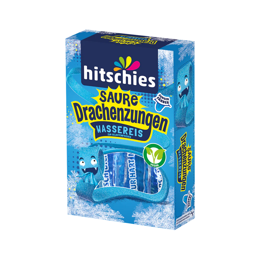Saure Drachenzungen Wassereis Blau 400ml