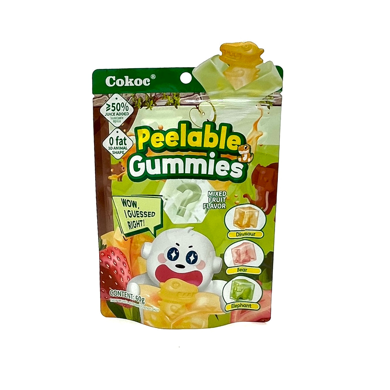 Peelable Gummies Mixed Fruit