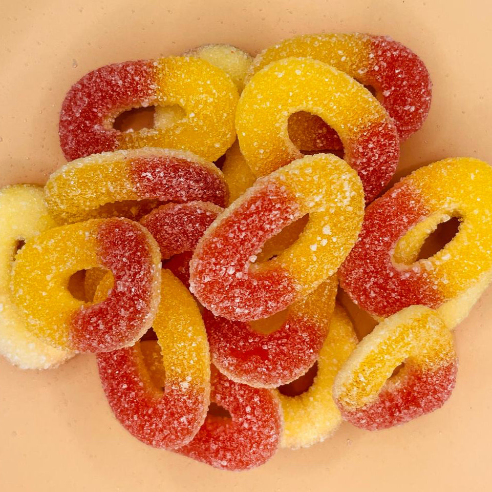 Pfirsichringe 200g Trolli