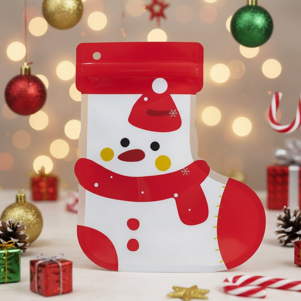 Schneeman Nikolausstiefel