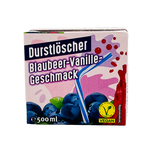 Durstlöscher Blaubeer-Vanille-Geschmack 500 ml