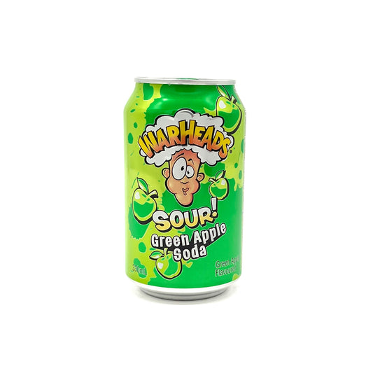 Warheads Sour! Green Apple Soda