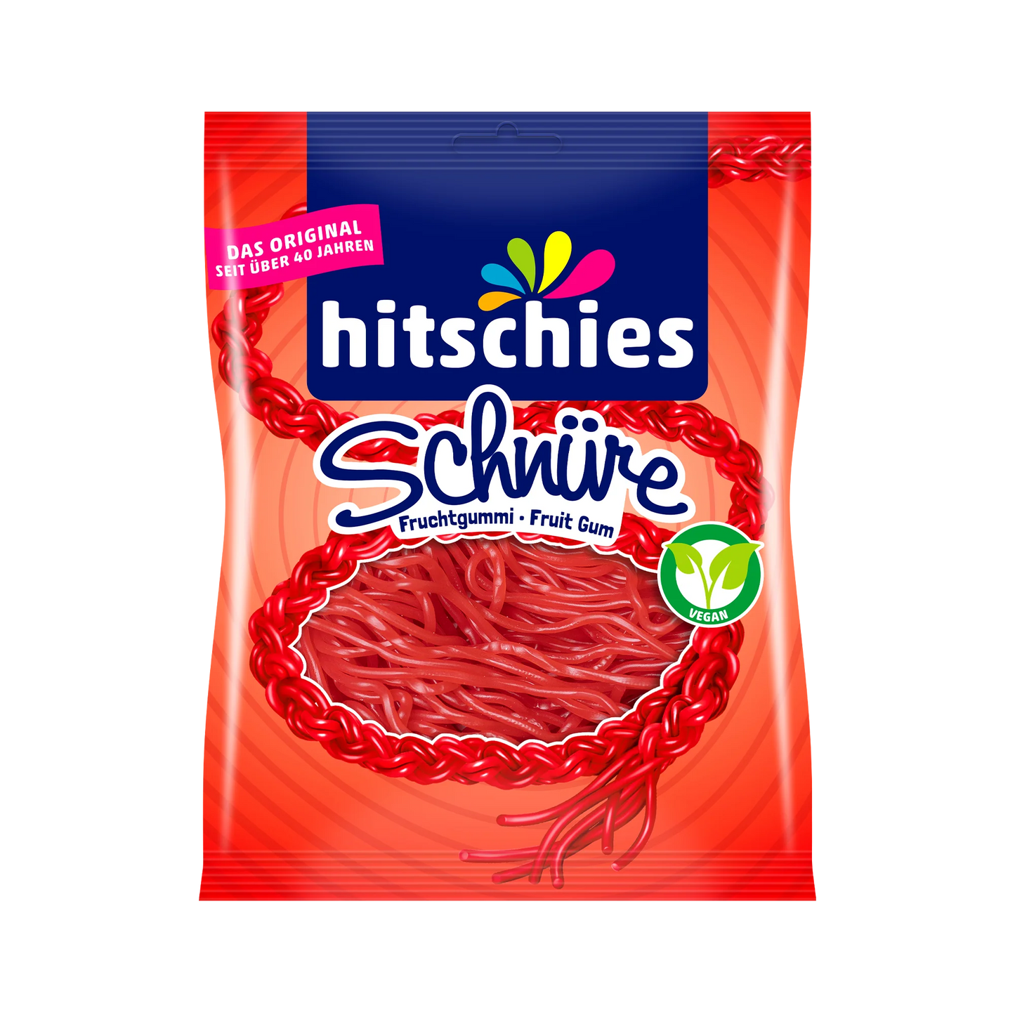 Fruchtgummi Schnüre Rot 200g