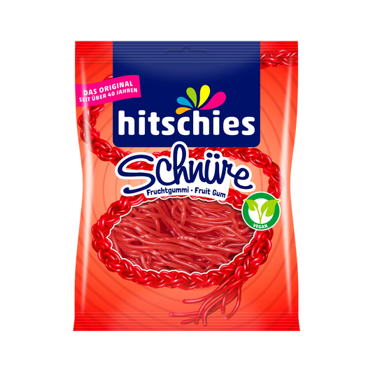 Fruchtgummi Schnüre Rot  200g
