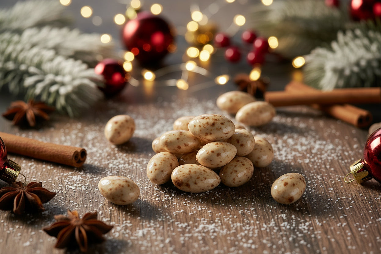 Schoko-Karamell Mandeln