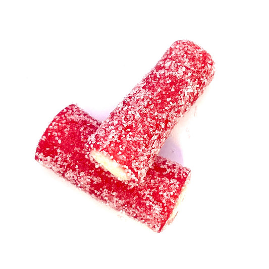 Sour Mini Strawberry Sticks 200g