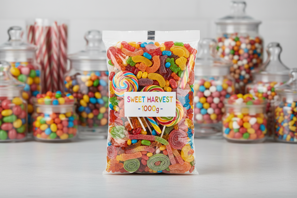 1000g bunte Süßigkeitentüte