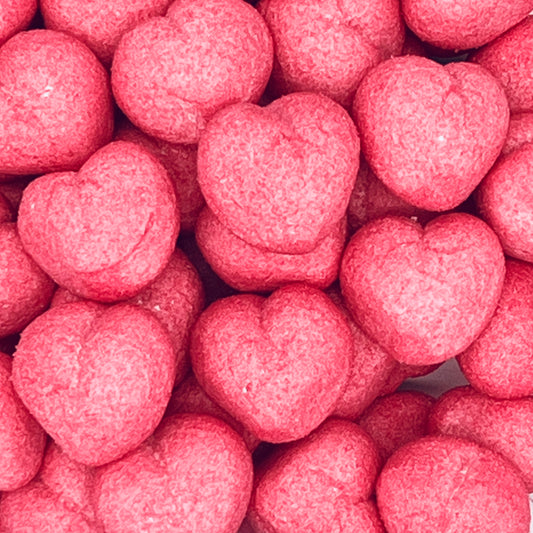 Marshmallow 3D Herzen pink