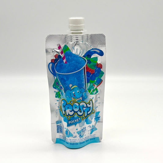 Frostige Freude 🍧 Frosty Pocket Slushy 160ml BLAU