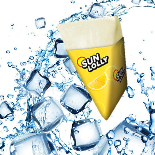 Zitronen Kick im Eis 🍋   SUN LOLLY  🧊