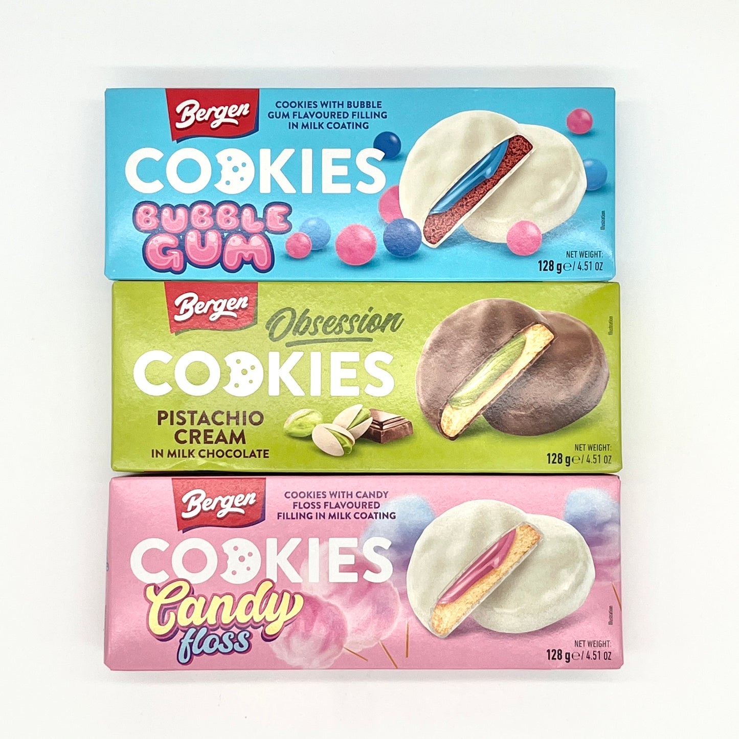 Bergen Cookies  Pistazien 128g