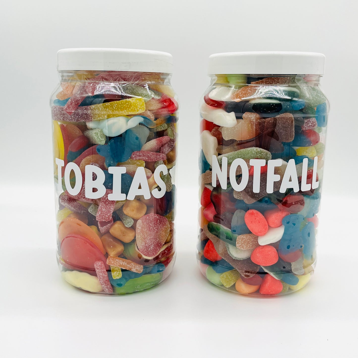 Bonbonglas mit deinem Wunschnamen 1500g