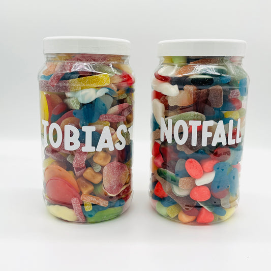 Bonbonglas Wunschname 1500g