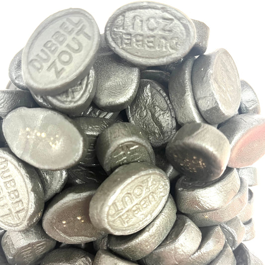 Dubbel Zout Oval Lakritz 200g