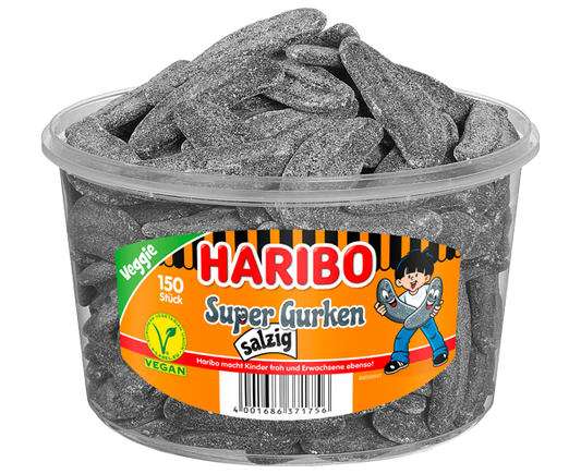 LAKRITZ Super Gurken salzig 200g