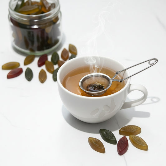 Grünteeblätter im Glas 150g