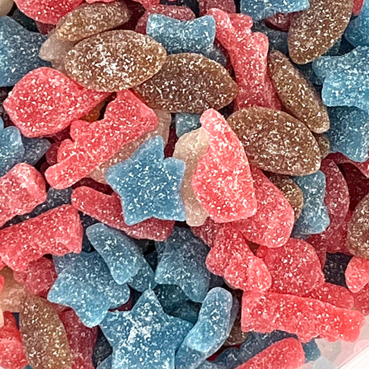 Haribo Fruchtgummi Stars & Stripes Sauer 200g